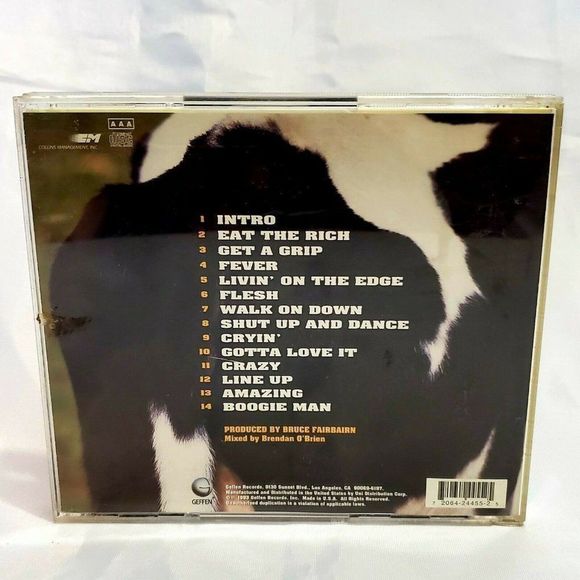 Aerosmith Get a Grip Original‎ CD Vintage Retro Tested Working - Picture 4 of 4